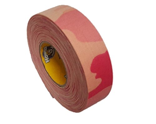 Schlägertape Profi Cloth Hockey Tape 25mm f. Eishockey pink camo, 18 m von Howies