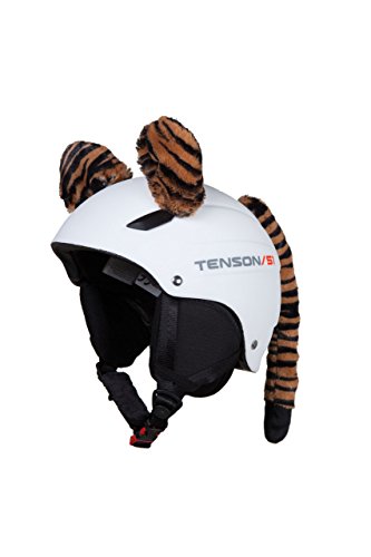 Helm-Accessoire mit Tigerohren zum Anbringen an Ski- und Motorradhelmen für Erwachsene und Kinder von Hoxy Heads