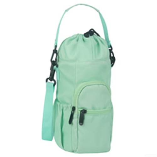 HpLive Tragbare und schützende Flaschentragetasche mit verstellbarem Schultergurt, Wie abgebildet, Grün von HpLive