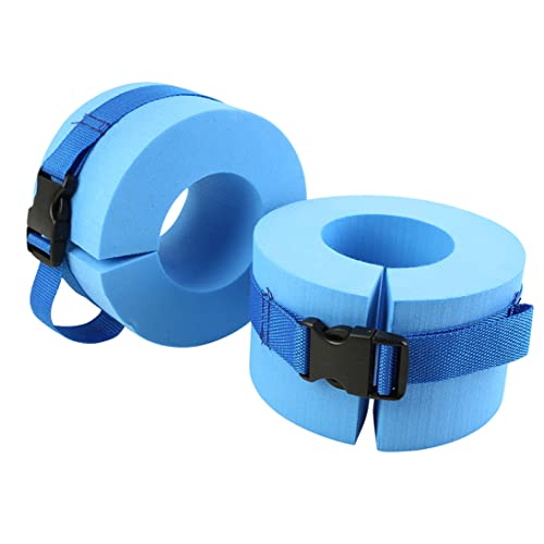 Schwimm -Knöchelbänder Wasser Aerobic Float Ring mit Schnalle für Arm Handgelenk 1 Paar Schaumschwimmwässer aquatischer Manschetten von Hperu