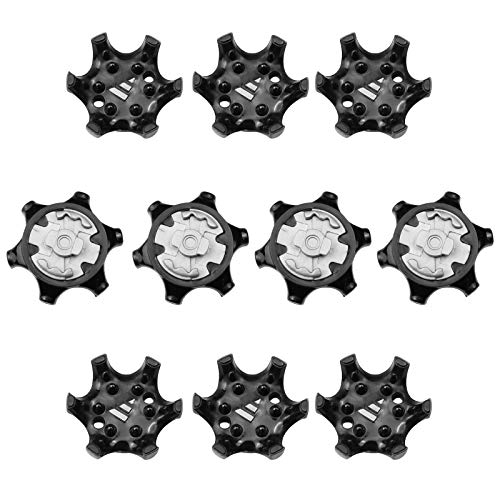 YunBey 10 Stück Ersatz Golf Schuh Spikes Universal Anti-Rutsch Tragbare Golf Spikes Stollen im Freien für Golf Sport Schuhe YunBey 10 Stück Ersatz Golf Schuh Spikes Universal Anti-Rutsch Tragbare Golf Spikes Stollen im Freien für Golf Sport Schuhe von YunBey