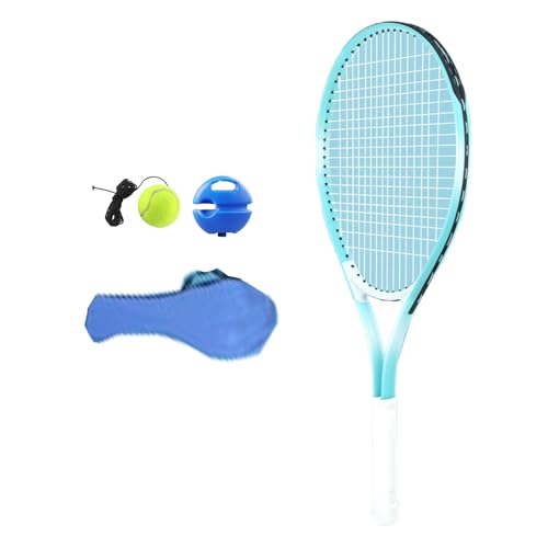 Hrtyvhin Tennis Übungs Rebounder Tragbarer Kinder Tennistrainer Einzelnes Tennis Trainingsgerät Tragbare Tennis Übungswerkzeuge von Hrtyvhin