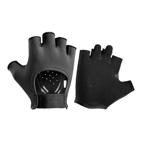 Rutschfester Atmungsaktiver Sporthandschuh Halber Finger Fitness Handschuh Fingerloser Fahrradhandschuh Für Gewichthebertraining von Hrtyvhin