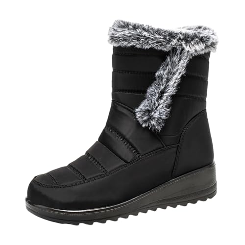 Barfuss-Winterschuhe-Herren, Leicht Wanderschuhe Trekkingschuhe Herren Winterschuhe Gefüttert Schneestiefel Stiefeletten Herren Bequem Boots Barfussschuhe rutschfest Winterstiefel Für Herren von Hsternexy