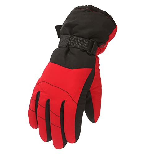 Hsternexy Fahrradhandschuhe Kinder Anti-Rutsch, Winter Schneehandschuhe Thermo-Fleece Handschuhe Warme Fäustlinge Winterhandschuhe Für Jungen Und Mädchen Skihandschuhe Wasserdicht 265 von Hsternexy