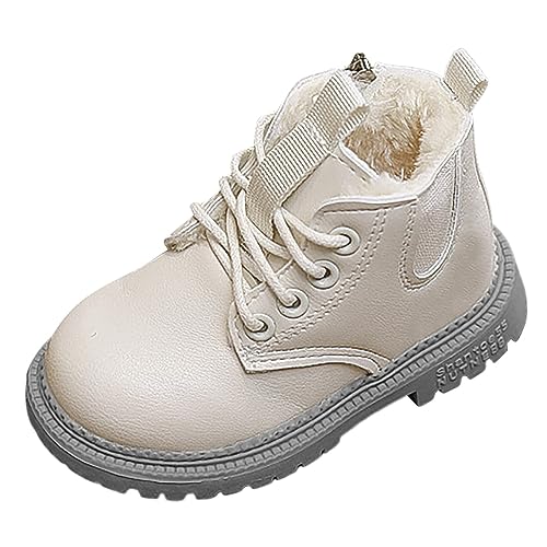 Hsternexy Schuhe-Kinder-Jungen, Barfussschuhe Kinder rutschfest Winterschuhe Gefüttert Schneestiefel Leicht Wanderschuhe Stiefeletten Mädchen Bequem Boots Trekkingschuhe Winterstiefel für Jungen von Hsternexy