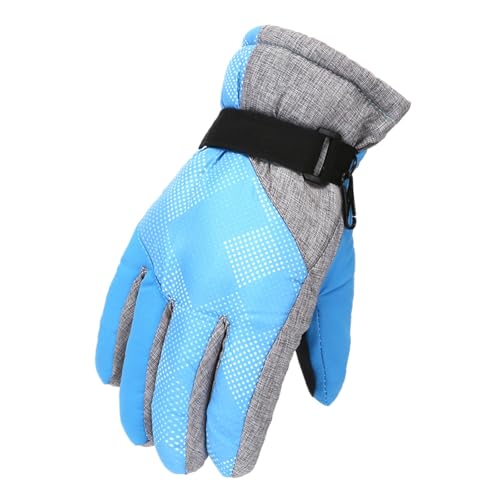 Hsternexy Warme Fäustlinge Handschuhe, Winterhandschuhe Für Jungen Und Mädchen Winter Schneehandschuhe Kinder Fahrradhandschuhe Anti-Rutsch Skihandschuhe Wasserdicht Thermo-Fleece Handschuhe 382 von Hsternexy