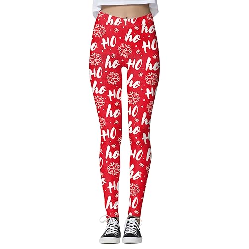 Hsternexy Winterkleidung-Damen, Stretch Blickdicht Thermohose mit Weihnachtsmotiven Sportleggins Damen Winterleggings Skinny Thermoleggings Sport Leggings Elastische Laufhose Weihnachten Strumpfhosen Hsternexy Winterkleidung-Damen, Stretch Blickdicht Thermohose mit Weihnachtsmotiven Sportleggins Damen Winterleggings Skinny Thermoleggings Sport Leggings Elastische Laufhose Weihnachten Strumpfhosen von Hsternexy