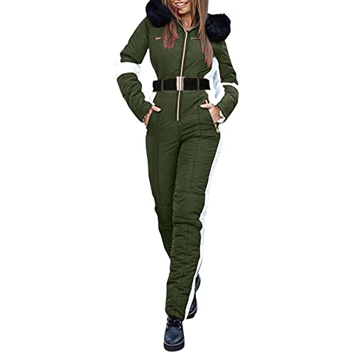 Schneeanzug Damen, Schneeanzug Damen Winter, Black Friday,Schneeanzüge Damen Einteiler Warme Skianzug Damen Schneeanzug Skibekleidung Winteranzug Ski Set Schneeoverall Skioverall Winter Jumpsuit @ von Hsternexy