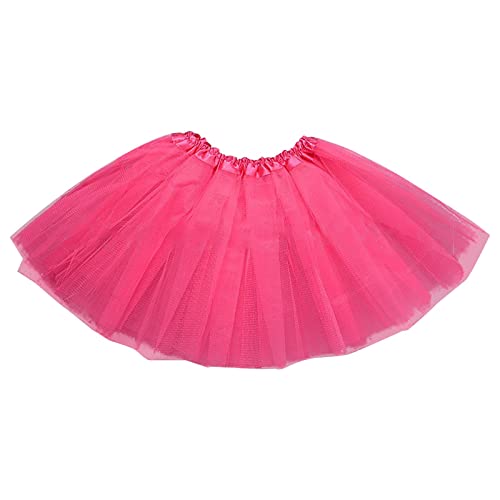 Tüllrock Damen 50Er Karneval Tutu Röcke Rave Rock Tüll Ballett Party Rockabilly Petticoat Unterrock Tanzröcke für Damen Crinoline von Hsternexy