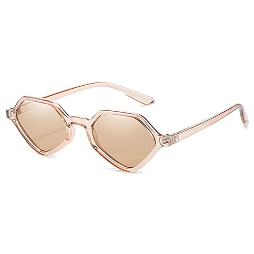 HuAnGaF Vintage Polygon Sonnenbrille Frauen Retro Punk Cat Eye Sonnenbrille Weibliche Kleine Rahmen Shades Brillen Brillen HuAnGaF Vintage Polygon Sonnenbrille Frauen Retro Punk Cat Eye Sonnenbrille Weibliche Kleine Rahmen Shades Brillen Brillen von HuAnGaF