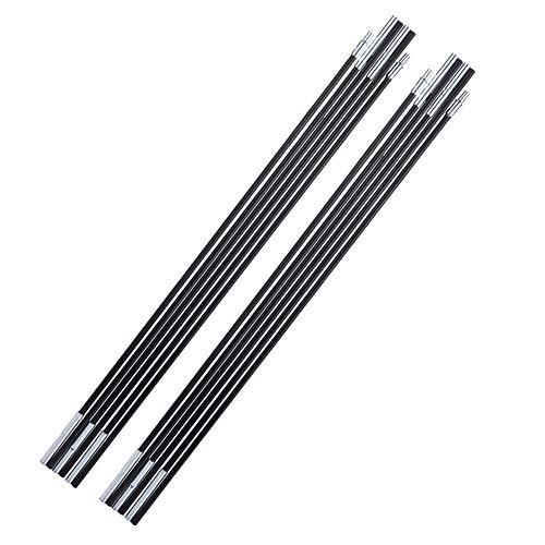 Huairdum Markise Stützstange, 2 Stück Fiberglas Camping Zelt Stangen Outdoor Sonnenschutz für Doppelzelte Stützstangen Markisenrahmen Kit Outdoor Camping Backpacking Huairdum Markise Stützstange, 2 Stück Fiberglas Camping Zelt Stangen Outdoor Sonnenschutz für Doppelzelte Stützstangen Markisenrahmen Kit Outdoor Camping Backpacking von Huairdum
