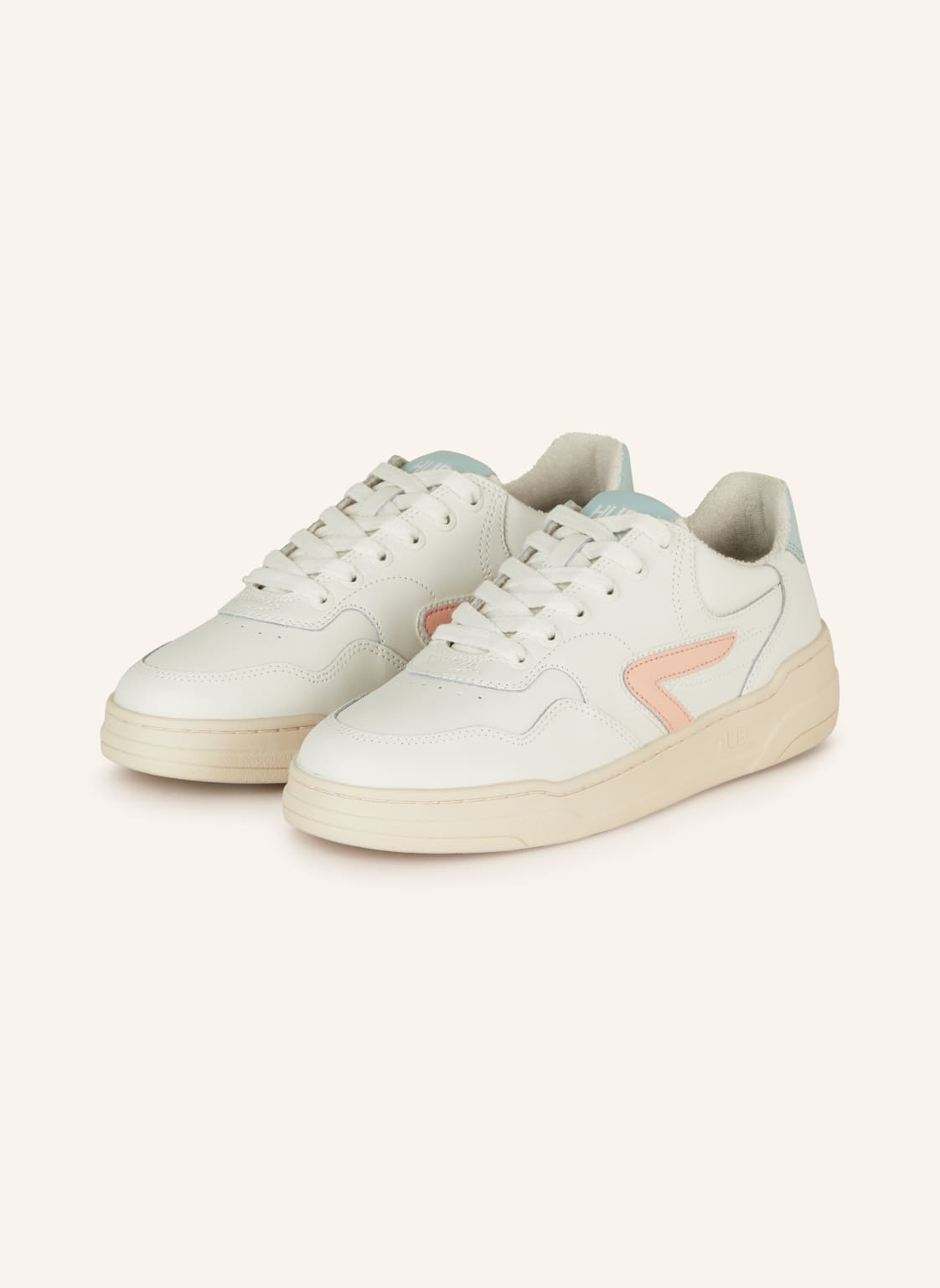 Hub Sneaker Court weiss von Hub