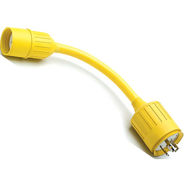 Hubbell Adapter Female 15/straight Blade To Male Locking Plug 20a 30a 125v 125v Golden Hubbell Adapter Female 15/straight Blade To Male Locking Plug 20a 30a 125v 125v Golden von Hubbell