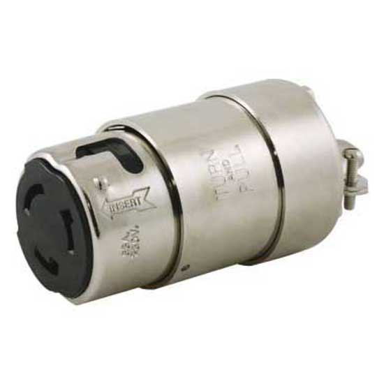 Hubbell Brass Hbl363crc Nickel Plated Female Plug 63a 230v Silber Hubbell Brass Hbl363crc Nickel Plated Female Plug 63a 230v Silber von Hubbell