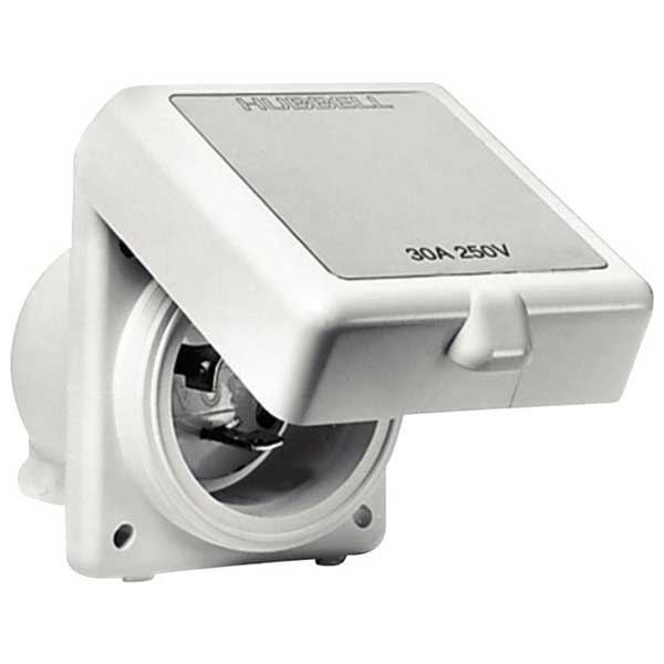Hubbell Ip56 Plug 32a 230v Silber Hubbell Ip56 Plug 32a 230v Silber von Hubbell