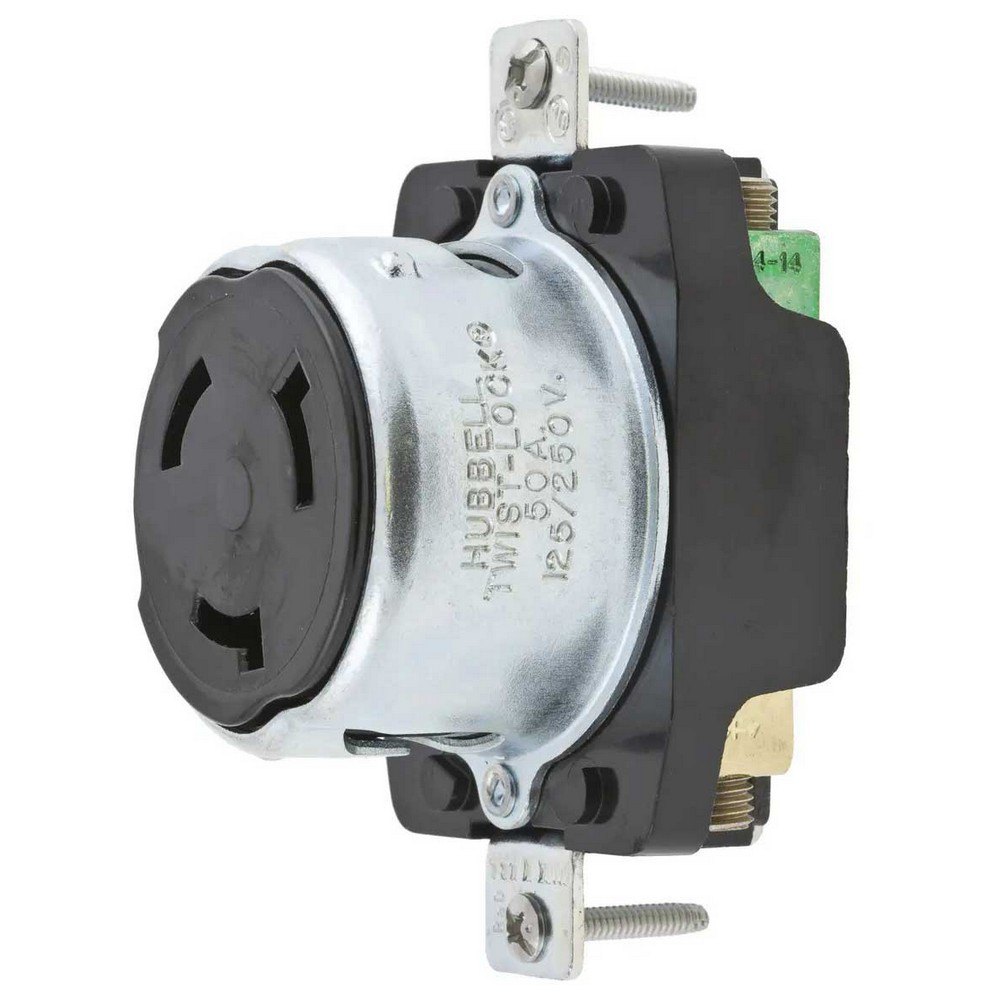 Hubbell Single Receptacle 125/ 50a 250v Silber Hubbell Single Receptacle 125/ 50a 250v Silber von Hubbell