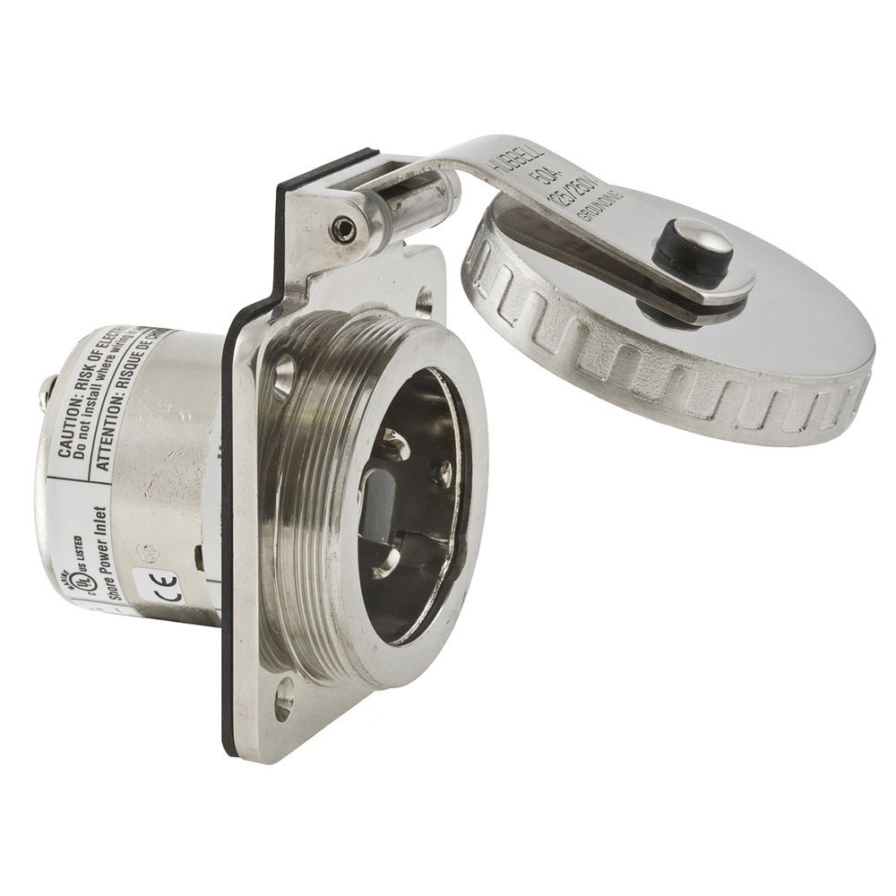 Hubble Stainless Steel Plug 50a Silber Hubble Stainless Steel Plug 50a Silber von Hubble