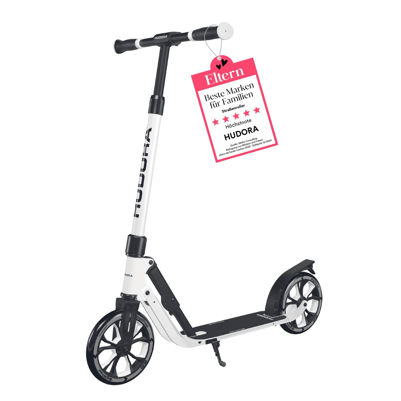 HUDORA BigWheel® 205 Advanced, Black & White von Hudora