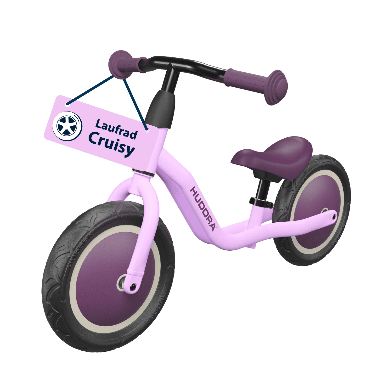 HUDORA Laufrad Cruisy, lavender HUDORA Laufrad Cruisy, lavender