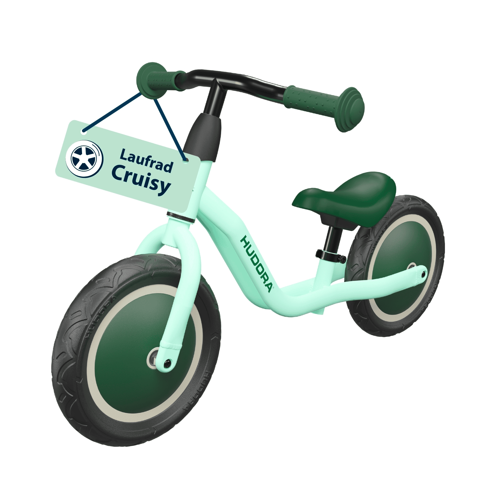HUDORA Laufrad Cruisy, mint HUDORA Laufrad Cruisy, mint