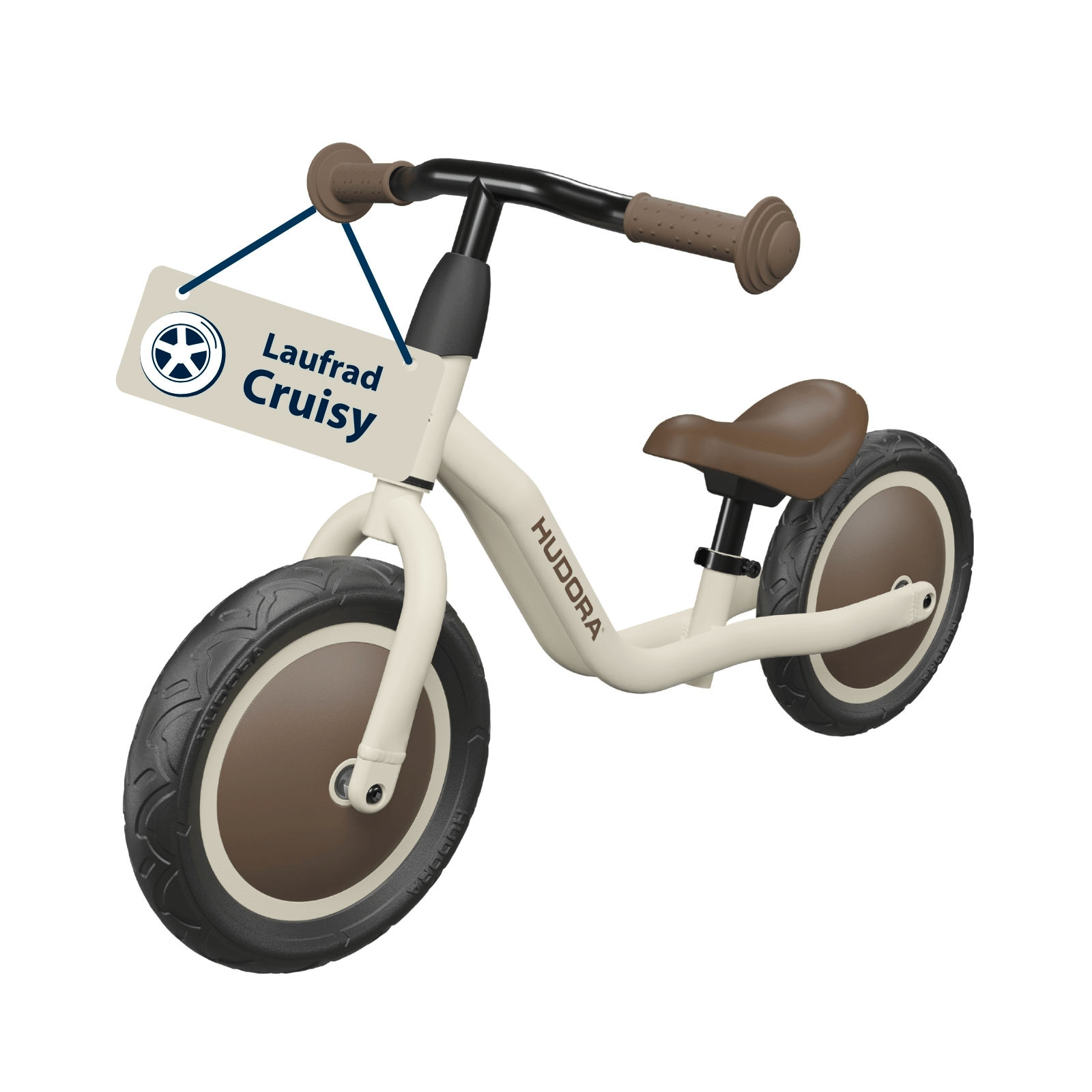 HUDORA Laufrad Cruisy, mocha HUDORA Laufrad Cruisy, mocha