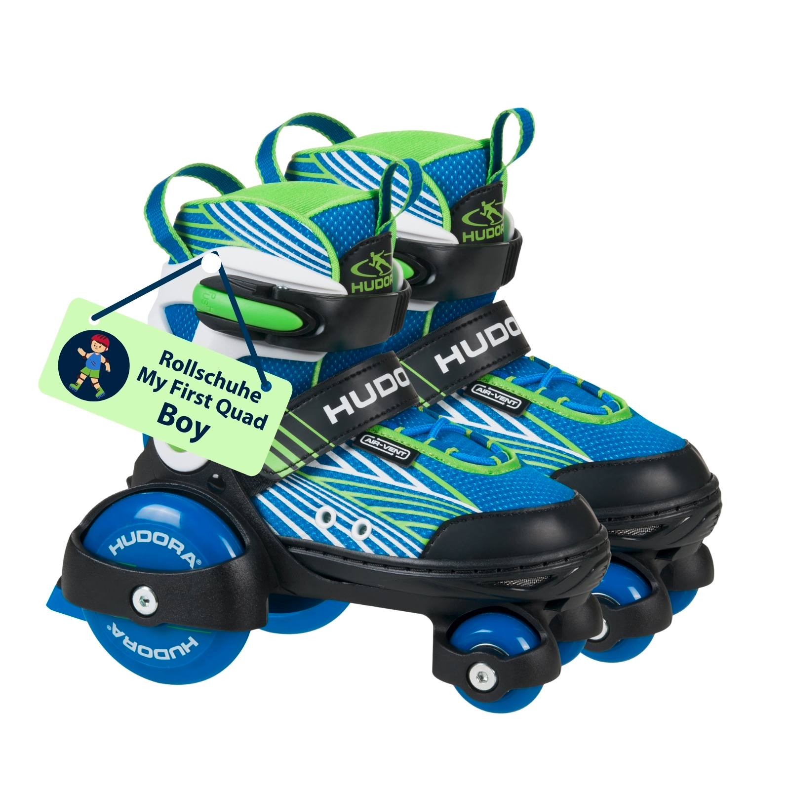 HUDORA Rollschuh My First Quad Boy, Gr. 26-33 HUDORA Rollschuh My First Quad Boy, Gr. 26-33