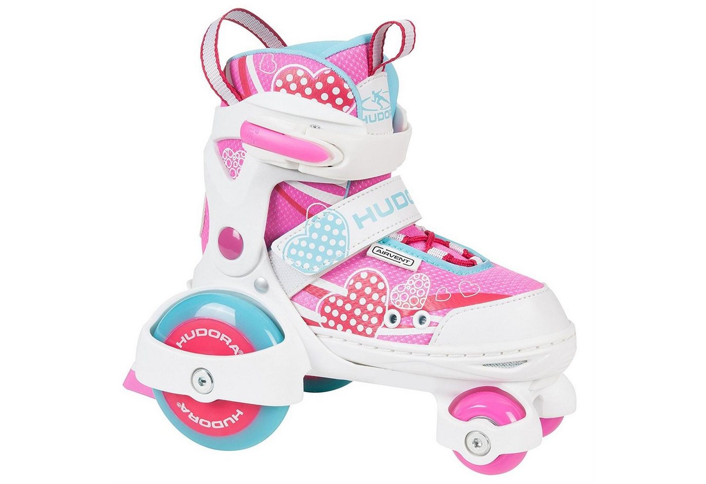 Hudora Inlineskates 22042 Rollerskate My First Quad Girl, Größe 26-29 Hudora Inlineskates 22042 Rollerskate My First Quad Girl, Größe 26-29 von Hudora