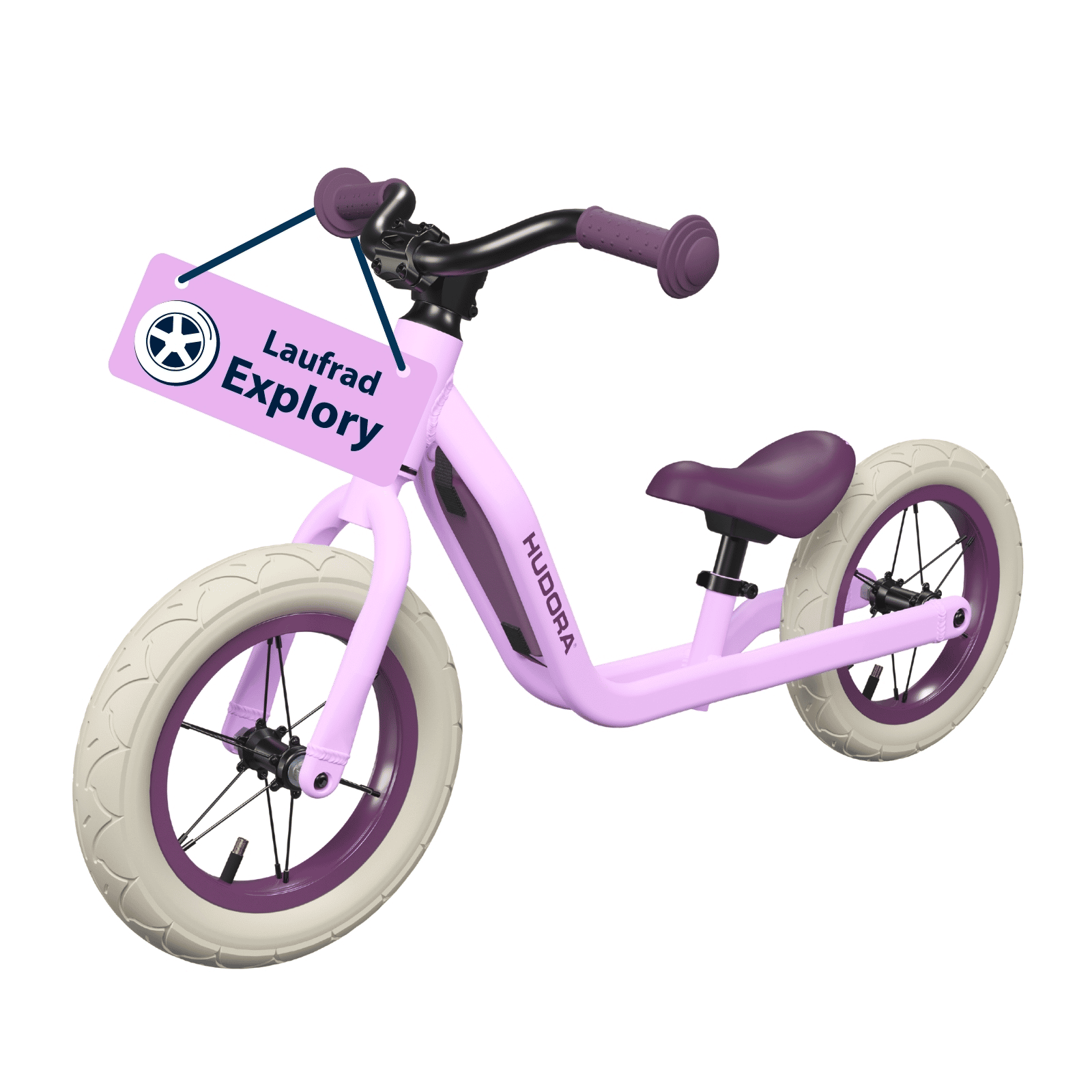HUDORA Laufrad Explory, lavender HUDORA Laufrad Explory, lavender
