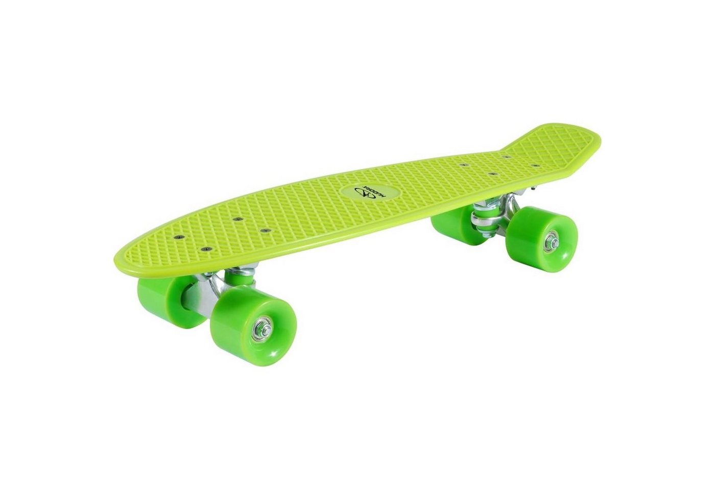 Hudora Skateboard 12136 Skateboard Retro Lemon Green von Hudora