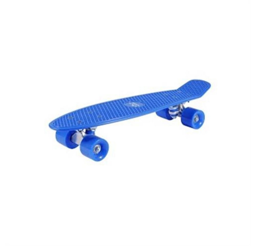 Hudora Skateboard Retro Skateboard, stabil und flexibel, ABEC 5, blau von Hudora