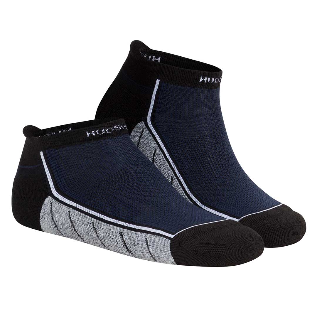 HUDSON Herren PLAY -  43/46 - Sportliche Herren Sneaker Socken mit atmungsaktivem Sohlenbereich - Marine (Blau) von Hudson