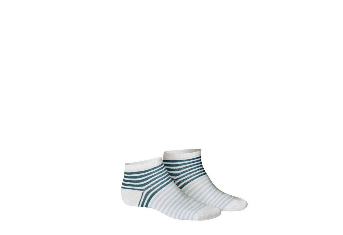 Hudson Basicsocken Twice (1-Paar) Herren Sneaker Socken mit Ringelmuster von Hudson