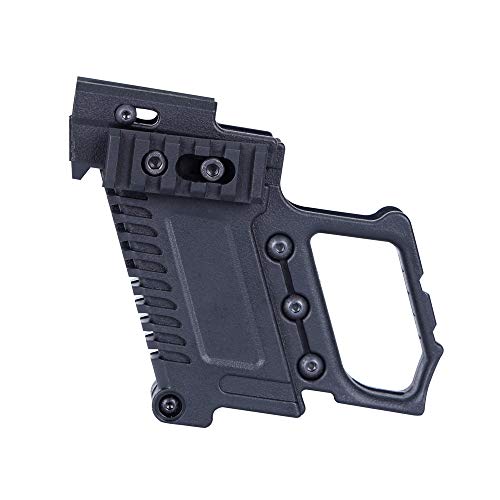 Huenco Taktische Pistolen-Karabiner-Kit Magazinkampf-Kit Glock Mount-Ladegerät für CS G17 18 19 Zubehör für Pistolen von Huenco