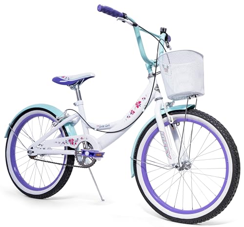 Huffy Girly Girl 20” Kinderfahrrad 6-9 Jahre - Weiß Violett Huffy Girly Girl 20” Kinderfahrrad 6-9 Jahre - Weiß Violett von Huffy