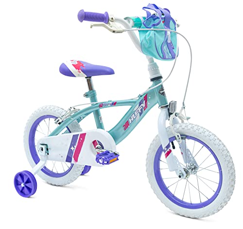Huffy Mädchen Glimmer Bike, blaugrün, 35,6 cm von Huffy