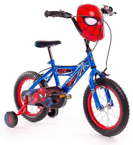 Huffy Offizielle Jungen Spiderman Fahrrad 14 Zoll Rad mit Spiderman Maske Lenker Alter 4-6, 105-117cm Kinder Fahrrad Huffy Offizielle Jungen Spiderman Fahrrad 14 Zoll Rad mit Spiderman Maske Lenker Alter 4-6, 105-117cm Kinder Fahrrad von Huffy
