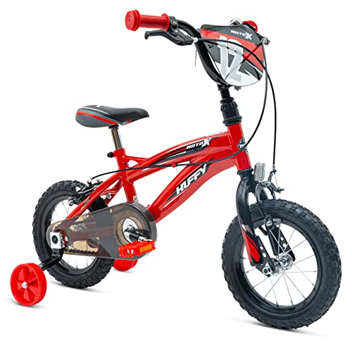 Huffy Unisex, Jugendliche Moto X 12 Zoll Kinderfahrrad Rot 3-5 Jahre Leichtes Schnellmontagerad Für Jungen und Mädchen + Stabilisatoren Bike, 30,5 cm Huffy Unisex, Jugendliche Moto X 12 Zoll Kinderfahrrad Rot 3-5 Jahre Leichtes Schnellmontagerad Für Jungen und Mädchen + Stabilisatoren Bike, 30,5 cm von Huffy
