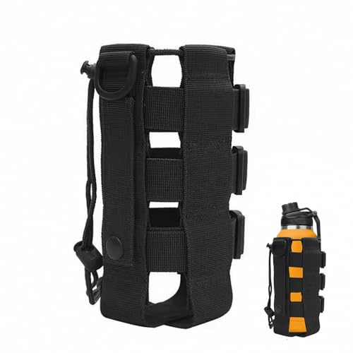 Hugfads Taktischer Flaschenhalter aus 1000D Nylon für Militär, Camping und Wandern - Robuster Wasserflaschenhalter mit Molle-System Hugfads Taktischer Flaschenhalter aus 1000D Nylon für Militär, Camping und Wandern - Robuster Wasserflaschenhalter mit Molle-System von Hugfads