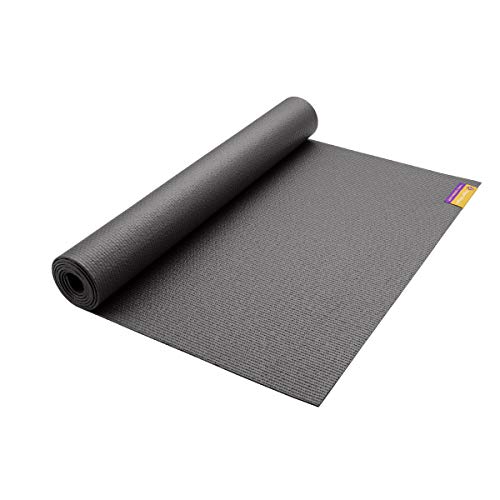 Hugger Mugger Tapas Original Yoga Matte, grau, 68" von Hugger Mugger