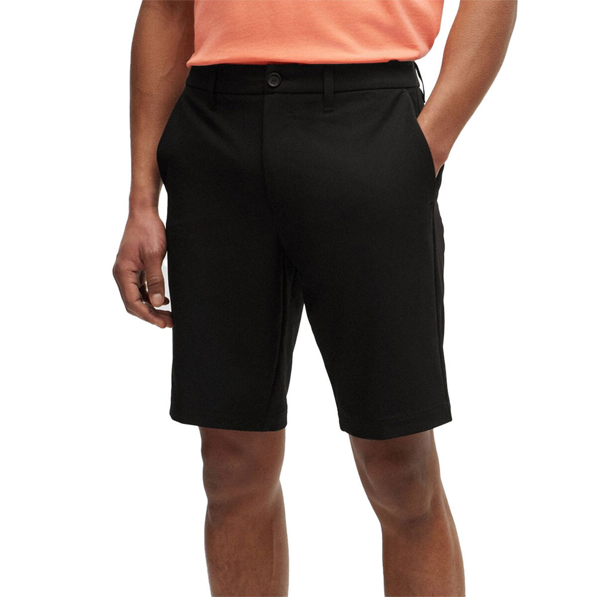 Hugo Boss Men's Commuter Golf Shorts, Mens, Black, 34 | American Golf von Hugo Boss