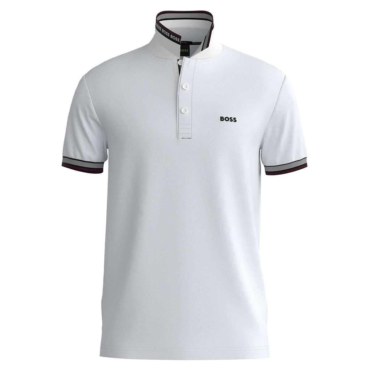 Hugo Boss Men's Paddy Golf Polo Shirt, Mens, Natural/black, Large | American Golf von Hugo Boss