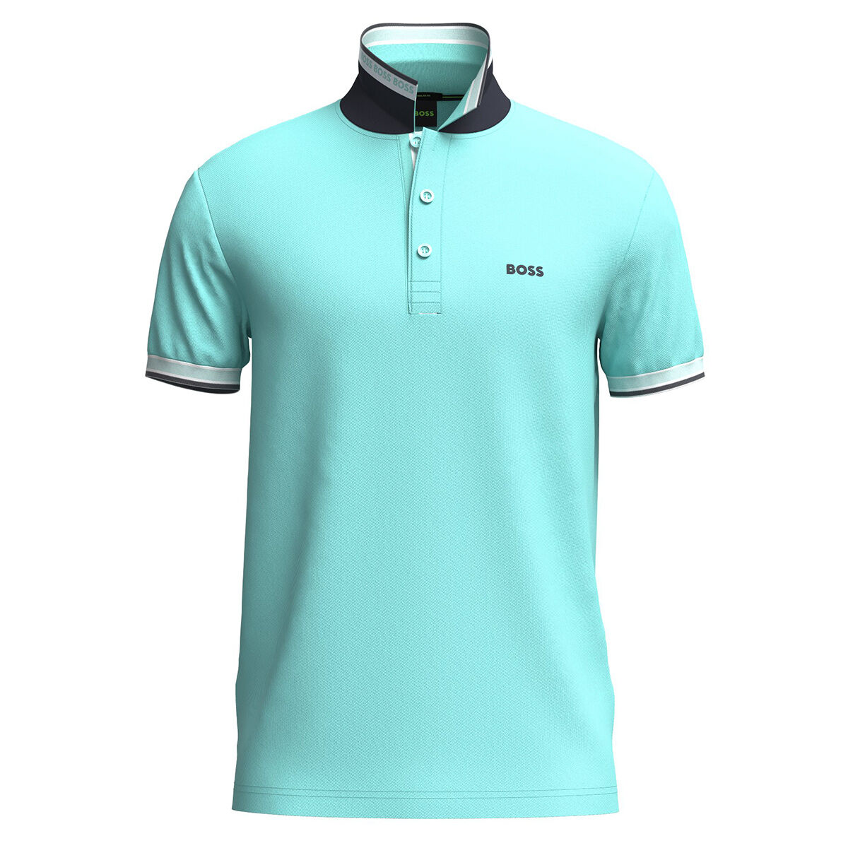 Hugo Boss Men's Paddy Golf Polo Shirt, Mens, Open green, Medium | American Golf von Hugo Boss