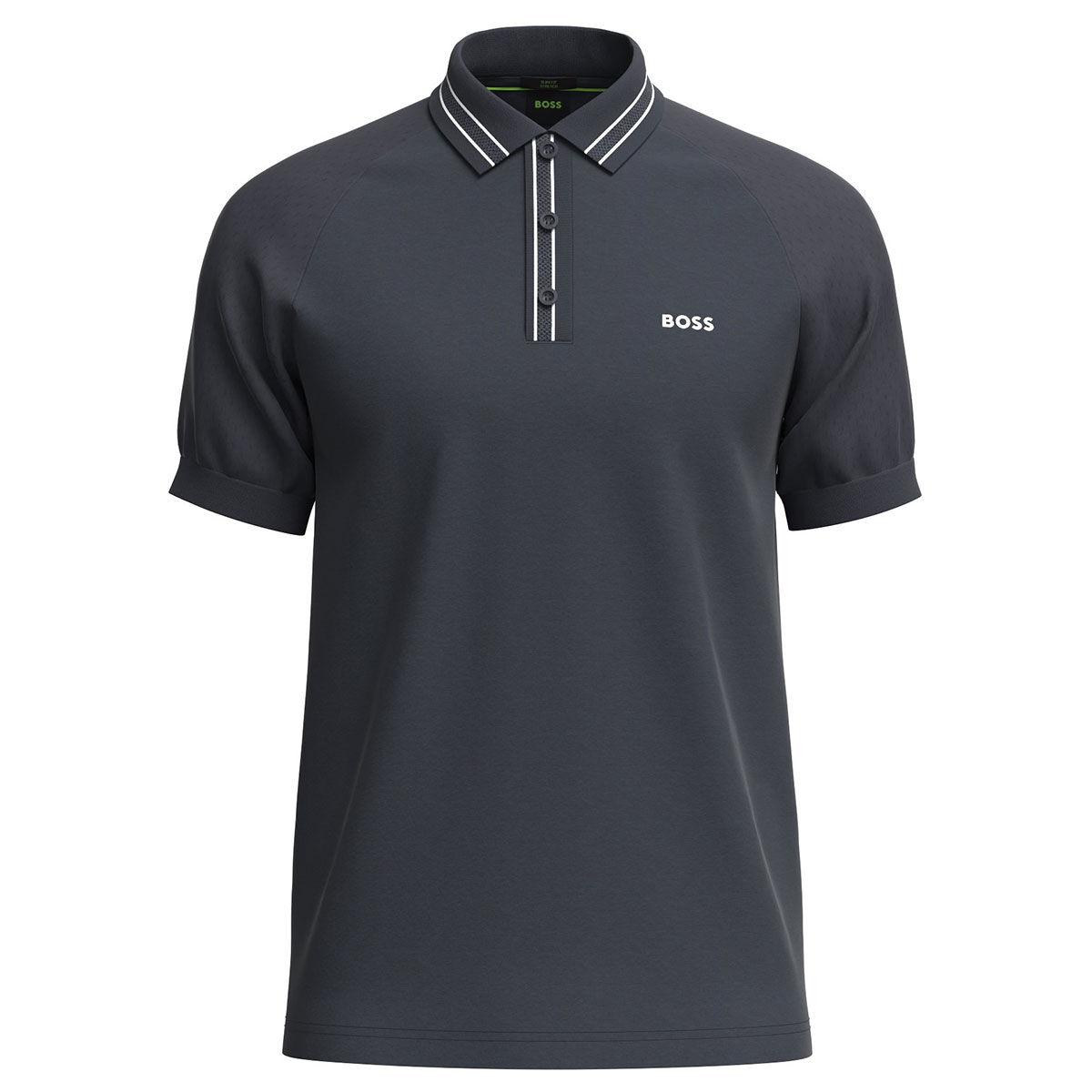 Hugo Boss Men's Paule 2 Golf Polo Shirt, Mens, Dark blue, Small | American Golf von Hugo Boss