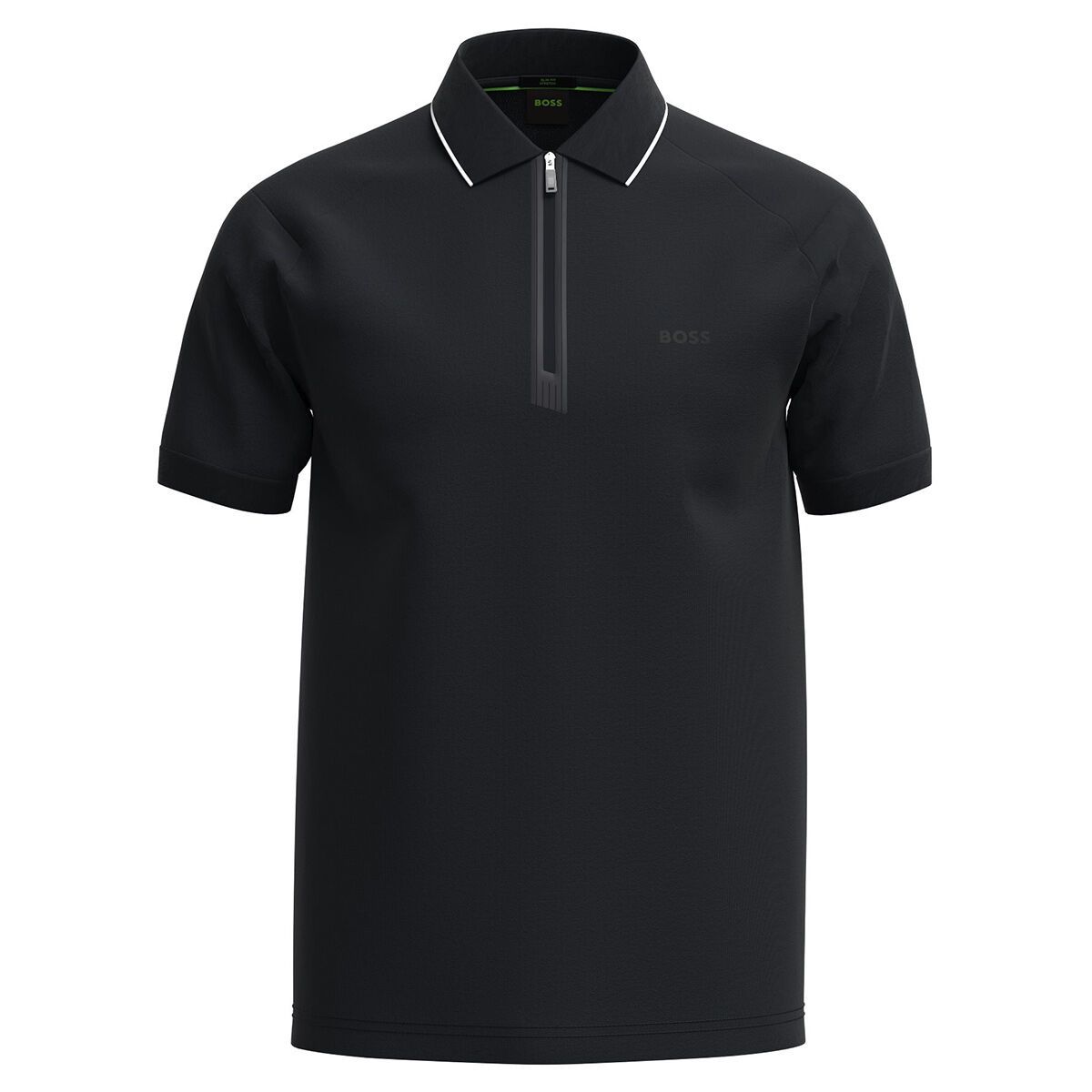 Hugo Boss Men's Philix Golf Polo Shirt, Mens, Black, Small | American Golf von Hugo Boss