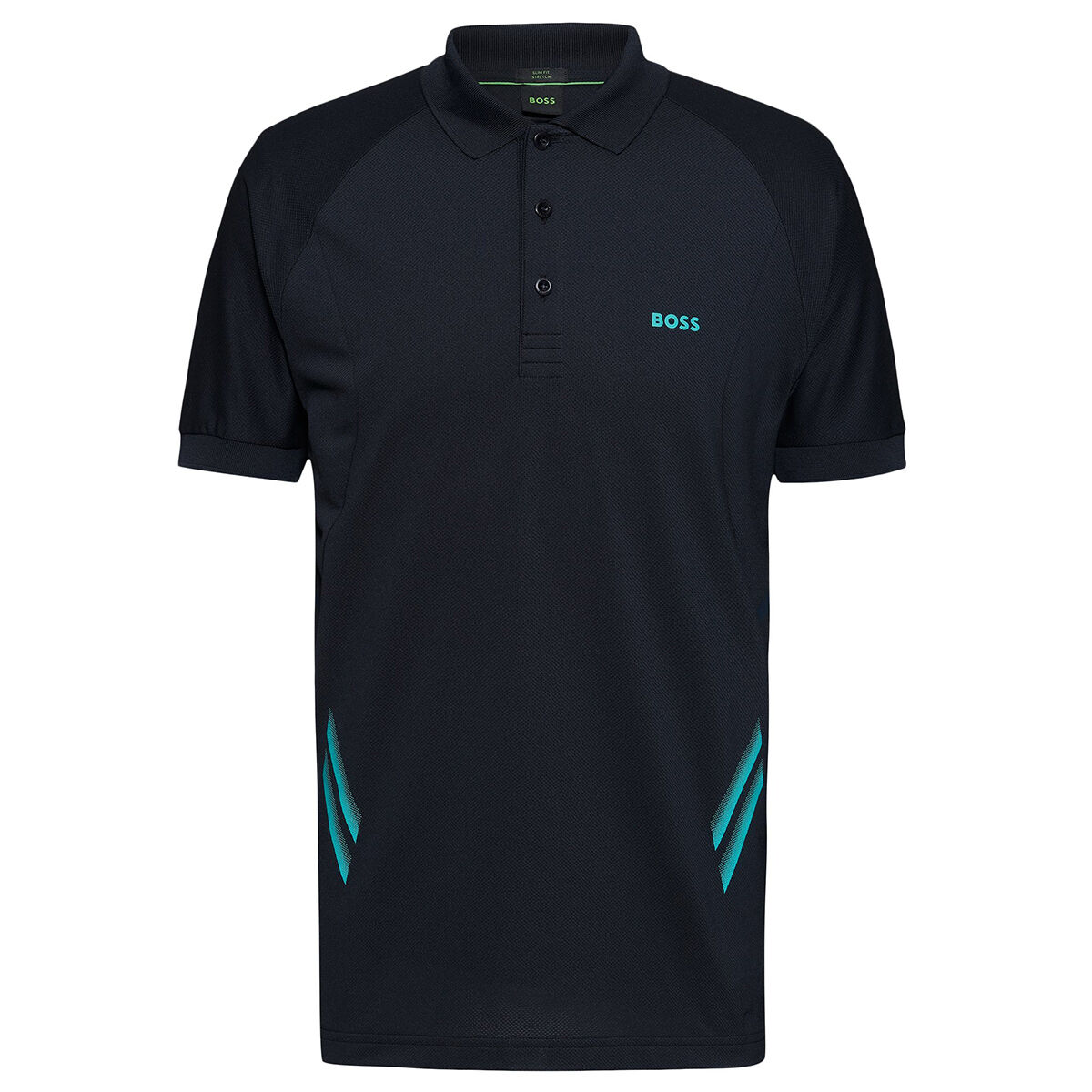Hugo Boss Men's Piraq Active 1 Golf Polo Shirt, Mens, Dark blue, Xl | American Golf von Hugo Boss