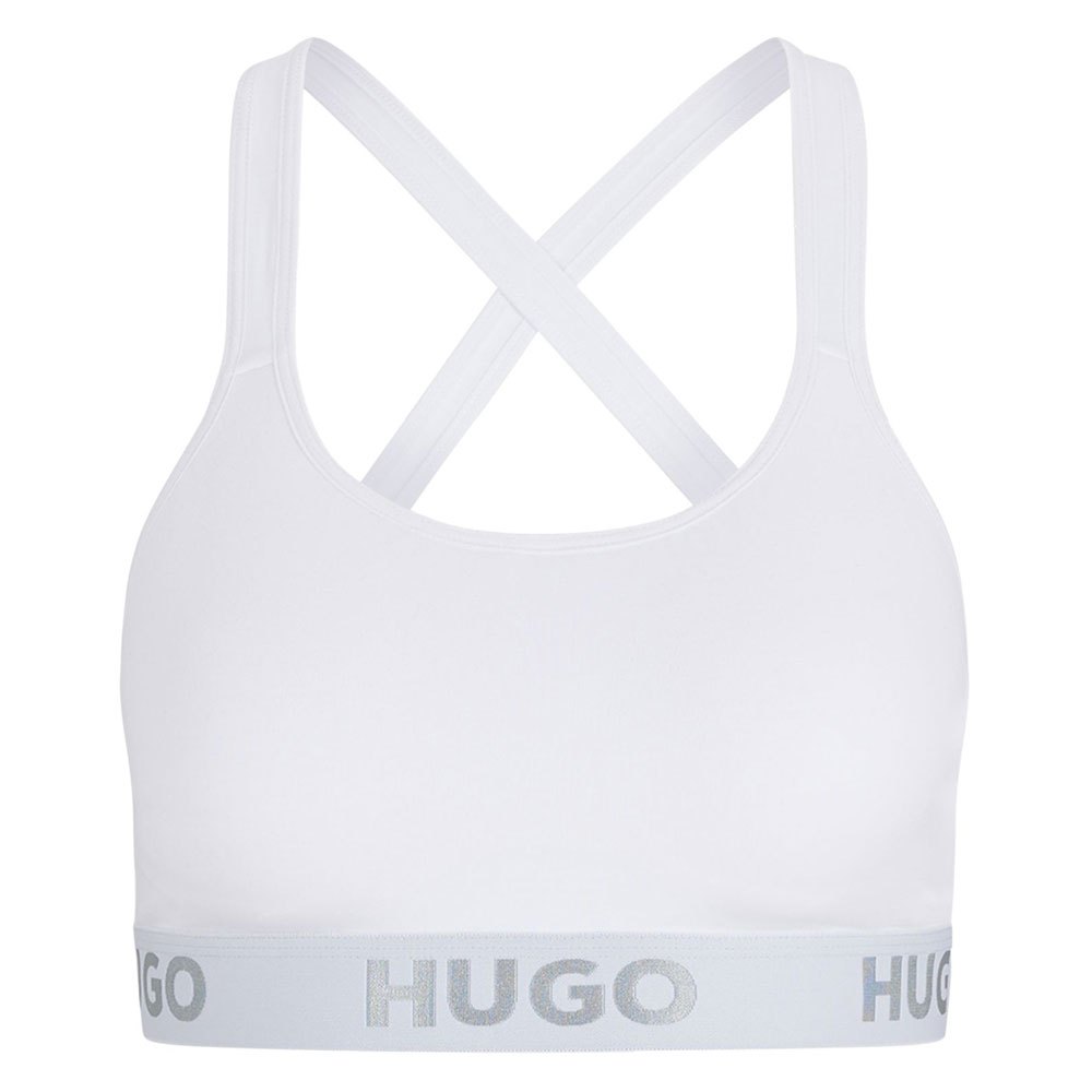 Hugo Padded Sporty Sports Bra Weiß L Frau Hugo Padded Sporty Sports Bra Weiß L Frau von Hugo