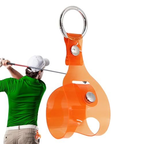 Hugsweet Golfballhalter-Clip, Golftasche, Ballhalter Golftasche, Schlüsselanhänger-Gürtelclip, transparenter Golfballhalter, Golf-Tee-Tasche, schützende Tragetasche, Golf-Zubehör von Hugsweet