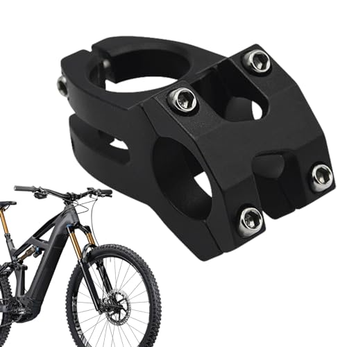 Hugsweet Mountainbike-Lenkererhöhung,Fahrrad-Lenkererhöhung - Fahrradvorbau-Riser verstellbar | Kurzer Lenkervorbau-Riser 25,4 mm für BMX-Fahrrad von Hugsweet