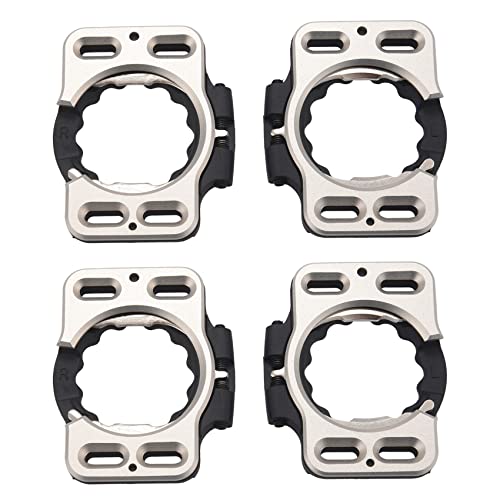 Huhudyy 2 para Schnell Verschluss Teile Aluminium Legierung Abdeckung Leichte Pedal Clip Reiten Dauerhaft Renn Rad für Zero von Huhudyy